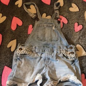 Justice Lace Overalls